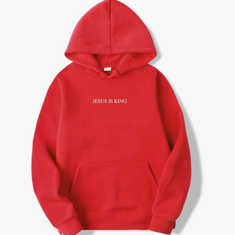 JESUS IS KING Hoodie | Christian Faith Unisex Jesus Sweater *LIMITED QUANTITIES